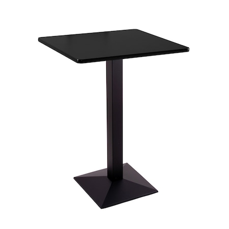 Holland Bar Stool Co 42" 217 Black Table, 30" x 30" Square Top 21742BW30SQ